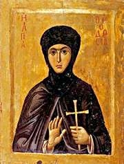 Virgin Martyr Theodosia Of Constantinople Virgin Martyr Theodosia Of Constantinople