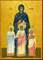 Martyrs Sophia, Pistis, Elpis & Agape