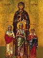 Martyrs Sophia, Pistis, Elpis & Agape